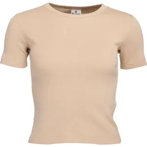Champion AMERICAN CLASSICS CREWNECK T-SHIRT Damenshirt, beige, größe