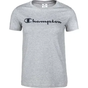 Champion CREWNECK T-SHIRT Damenshirt, grau, größe M