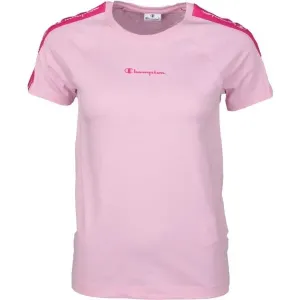Champion CREWNECK T-SHIRT Damenshirt, rosa, größe #145808