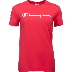 Champion CREWNECK T-SHIRT Damenshirt, rot, größe
