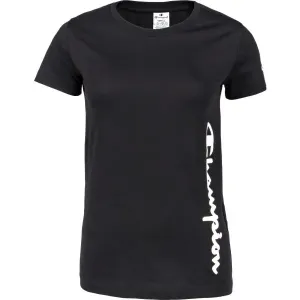 Champion CREWNECK T-SHIRT Damenshirt, schwarz, größe S #1152541