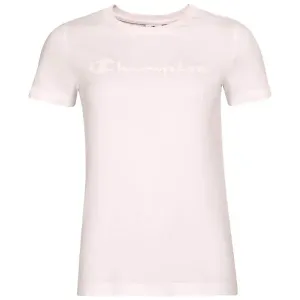 Champion CREWNECK T-SHIRT Damenshirt, weiß, veľkosť L