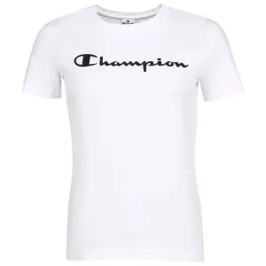 Champion CREWNECK T-SHIRT Damenshirt, weiß, größe #925129
