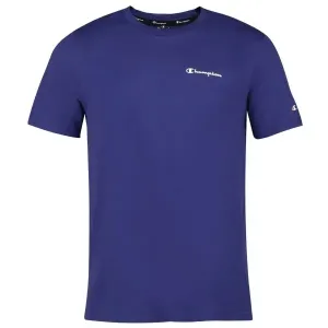 Champion CREWNECK T-SHIRT Herrenshirt, blau, größe