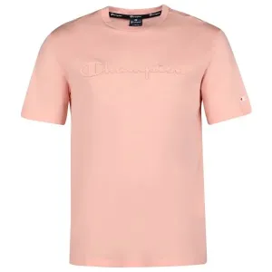 Champion CREWNECK T-SHIRT Herrenshirt, rosa, größe L #1169736