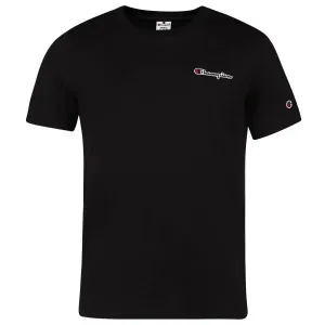 Champion CREWNECK T-SHIRT Herrenshirt, schwarz, größe L #1150523