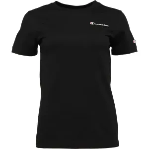 Champion LEGACY Damen-T-Shirt, schwarz, veľkosť XS