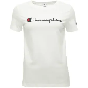 Weiße T-Shirts Champion