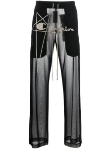 CHAMPION X RICK OWENS - Logo Nylon Track Pants