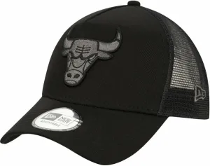 Chicago Bulls 9Forty NBA AF Trucker Bob Team Logo Black/Black UNI Kappe