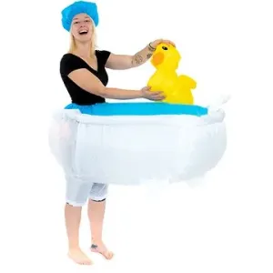 Aufblasbares Kostüm für Erwachsene - Badewanne