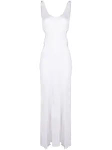 CHLOÃ - Linen Blend Silk Long Dress #1072956