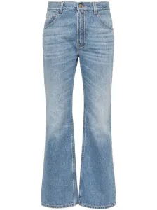 CHLOÉ - Flared Denim Cropped Jeans