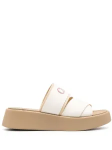 CHLOÉ - Mila Leather Flatform Sandals #1524759