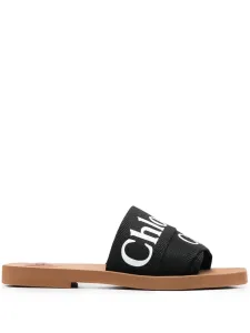 CHLOÃ - Woody Flat Sandals #1293945