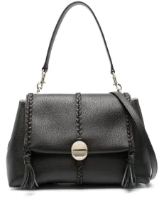 CHLOÉ - Penelope Leather Shoulder Bag #1566145