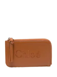 CHLOÉ - Chloé Sense Leather Zipped Card Holder #1507593