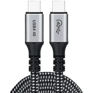 ChoeTech USB-C PD 240W 8K@60Hz Nylon Cable, 1.2m