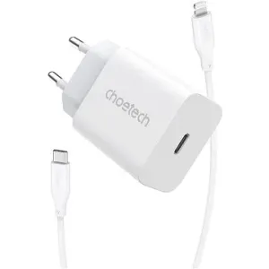 Choetech PD20W Type-C Wall Charger + MFi USB-C to Lightning Cable
