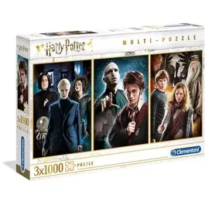 Puzzle Harry Potter - 3 x 1000 Teile