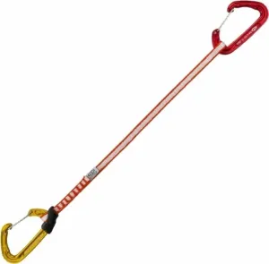 Climbing Technology Fly-Weight EVO Long Set DY Quickdraw Red/Gold Wire Straight Gate 35.0