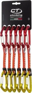 Climbing Technology Fly-Weight EVO Set DY Quickdraw Red/Gold Wire Straight Gate 12.0