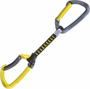 Climbing Technology Lime Set DY Quickdraw Anthracite/Mustard Yellow 12 cm
