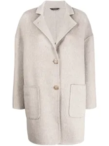 COLOMBO - Single-breasted Cashmere Coat