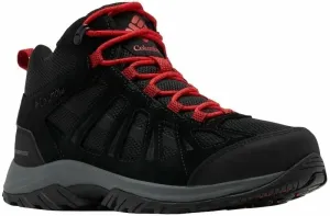 Columbia Men's Redmond III Mid Waterproof Shoe Black/Mountain Red 42 Heren Wanderschuhe
