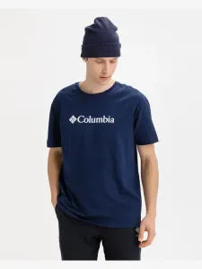 Columbia CSC BASIC LOGO TEE Herrenshirt, dunkelblau, größe