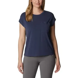Columbia BOUNDLESS TREK SHORT SLEEVE TEE Damen T-Shirt, blau, größe
