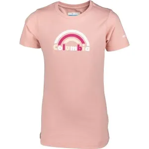 Columbia MISSION LAKE SHORT CRAPHIC SHIRT Mädchenshirt, rosa, größe