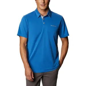 Columbia NELSON POINT POLO Herren Poloshirt, blau, größe S #1163855