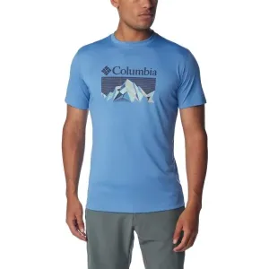 Columbia ZERO RULES SHORT Herrenshirt, blau, größe