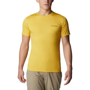 Columbia ZERO RULES SHORT Herrenshirt, gelb, größe M
