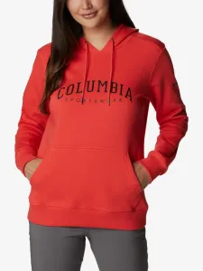 Columbia Hoodie Sweatshirt Rot