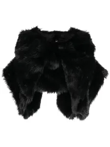 COMME DES GARCONS - Faux Fur Cropped Jacket #1441861