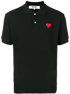 COMME DES GARCONS PLAY - Logo Cotton Polo Shirt #1452943