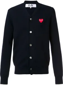 COMME DES GARCONS PLAY - Logo Wool Cardigan
