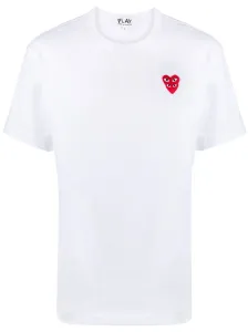COMME DES GARCONS PLAY - Logo Cotton T-shirt #1507565