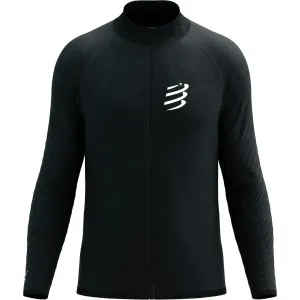 Compressport SEAMLESS ZIP SWEATSHIRT Sweatshirt, schwarz, größe #1442558