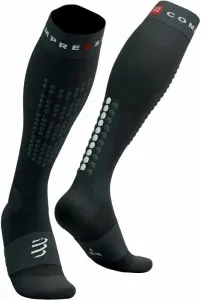 Compressport Alpine Ski Full Socks Black/Steel Grey T2 Laufsocken