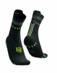 Compressport Pro Racing Socks v4.0 Run High Flash Black/Fluo Yellow T2