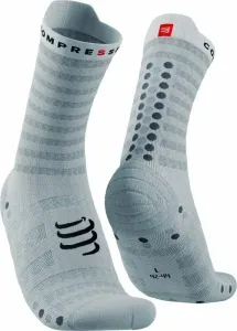 Compressport Pro Racing Socks v4.0 Ultralight Run High White/Alloy T4 Laufsocken