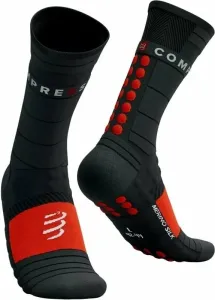 Compressport Pro Racing Socks Winter Run Black/High Risk Red T3 Laufsocken