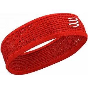 Compressport THIN HEADBAND ON/OFF Stirnband für den Sport, rot, größe