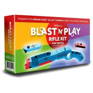 Blast 'n' Play Rifle Kit - Zubehör für Nintendo Switch