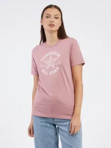 Converse CHUCK PATCH INFILL TEE Damenshirt, rosa, größe #1388396