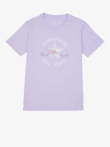 Converse T-Shirt Lila