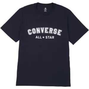 Converse CLASSIC FIT ALL STAR SINGLE SCREEN PRINT TEE Unisex Shirt, schwarz, größe #952505